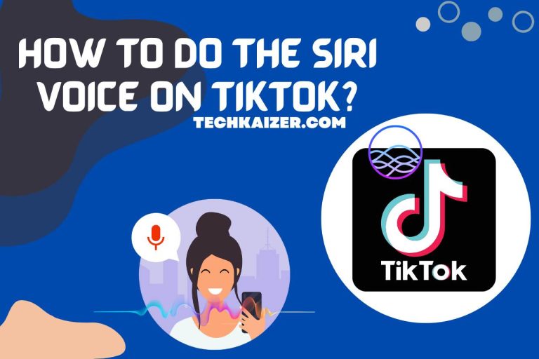How to Do the Siri Voice On TikTok? Here’s How To Do It!!!