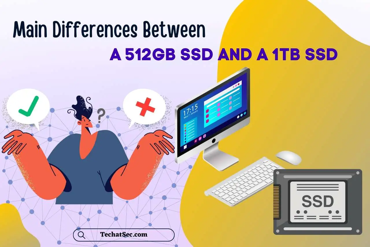 Main Differences Between A 512GB SSD And A 1TB SSD