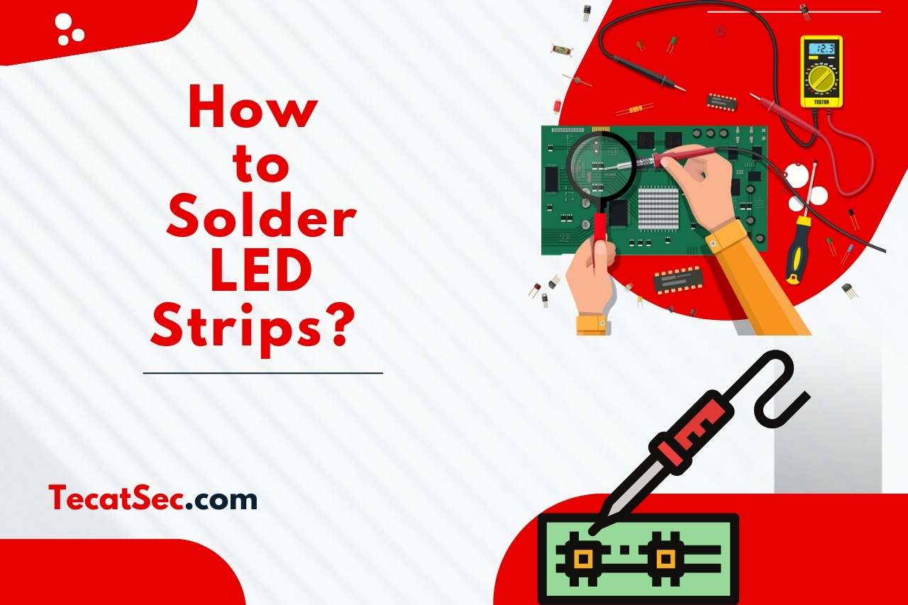 how to solder led strips